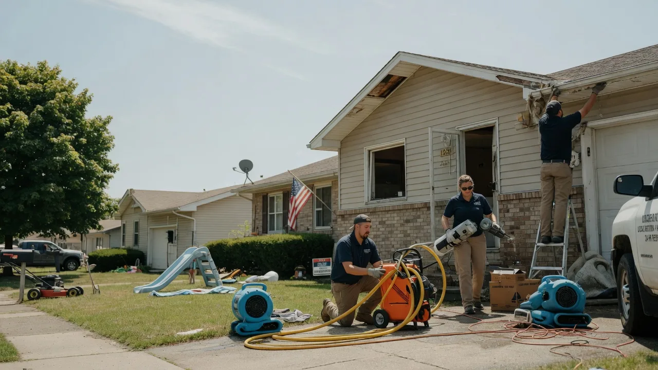 Water Damage Restoration in College Corner, OH near me